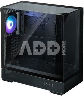 Zalman P40 PRISM PLUS, ATX Mid Tower PC Case, 4 x 120mm ARGB Fans, Black