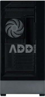 Zalman P40 PRISM PLUS, ATX Mid Tower PC Case, 4 x 120mm ARGB Fans, Black