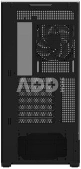 Zalman P40 PRISM PLUS, ATX Mid Tower PC Case, 4 x 120mm ARGB Fans, Black
