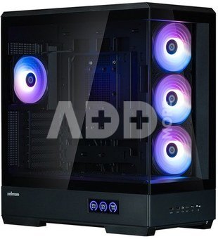 Zalman P50 DS Black, ARGB Fan x4