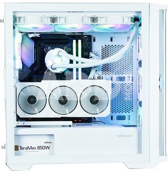 Zalman Z10 DUO White ATX ZM-IF120 x4