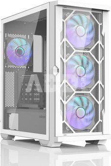 Zalman Z10 DUO White ATX ZM-IF120 x4
