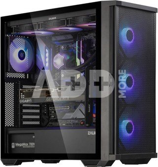 Zalman Z10 Plus ATX Black RGB Fan x4