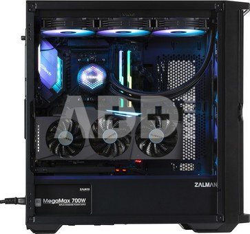 Zalman Z10 Plus ATX Black RGB Fan x4