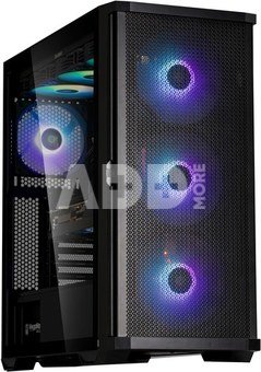 Zalman Z10 Plus ATX Black RGB Fan x4