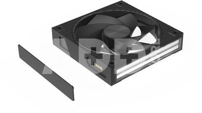 Zalman ZM-DF120R A3, 120mm Daisy Chain Fan, Reverse, 3Pack, Black