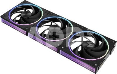 Zalman ZM-DF120R A3, 120mm Daisy Chain Fan, Reverse, 3Pack, Black