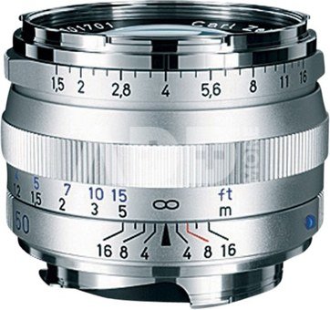 ZEISS C SONNAR T* 50MM F/1.5 ZM SILVER