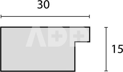Zep Photo Frame V21341 Nelson 1 Black 30x40 cm