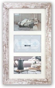 ZEP Nelson 6 white/brown 3x10x15 Wooden Frame 3Q V23106