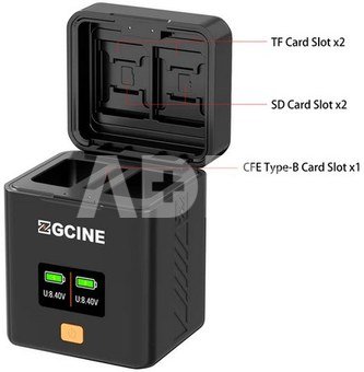 ZGCINE Charging Case for Fujifilm NP-W126S Battery