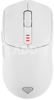 Zircon 500 | Wireless/Wired | Gaming Mouse | 2.4 GHz, Bluetooth, USB | White