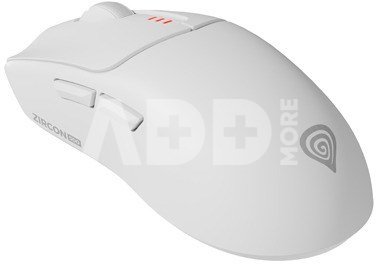 Zircon 500 | Wireless/Wired | Gaming Mouse | 2.4 GHz, Bluetooth, USB | White