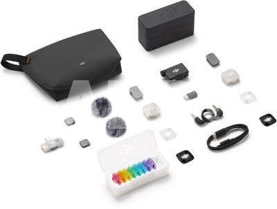 DJI Mic Mini 2S (2 TX + 1 RX + Charging Case) + DJI Mic Series Mobile Receiver