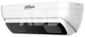 Žmonių skaičiavimo IP kamera 3MP, AI, 3D, H.265, 2 objektyvai po 2.8mm. 137&deg;, 25fps