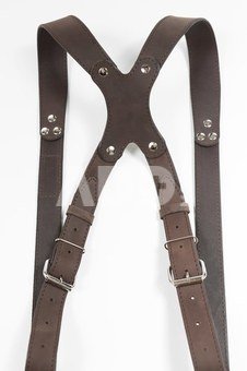 ZUKA STRAPS dual, tamsiai rudas "CRAZY HORSE", S dydis