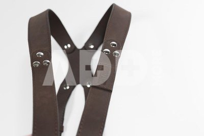 ZUKA STRAPS dual, tamsiai rudas "CRAZY HORSE", S dydis