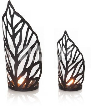 Žvakidės 2 vnt. 10x10x32 cm 8.5x8.5x23 cm TOYJ16-206B SAVEX