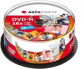 1x25 AgfaPhoto DVD-R 4,7GB 16x Speed, Cakebox