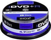 1x25 Intenso DVD+R 4,7GB 16x Speed, Cakebox