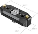 SmallRig 2521 NATO Rail with ARRI Locating Screw 48mm