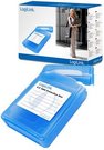 3,5" HDD protection box for 1 HDD, blue Logilink
