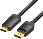 4K DisplayPort to HDMI Cable 2m Vention HAGBH (Black)