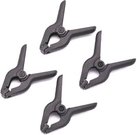 Caruba Achtergrond Klem Zwart Klein (4 stuks)