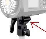Godox AD600PRO statiefaansluiting / neigkop