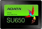 ADATA Ultimate SU650 256 GB, SSD form factor 2.5", SSD interface SATA 6Gb/s, Write speed 450 MB/s, Read speed 520 MB/s