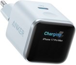 Anker Nano Charger 45W, Smart Display, Blue | Anker