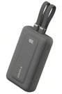 Anker Power Bank (10K,30W, Built-In USB-C+Lightning Cable), Black | Anker