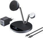 Anker Prime Wireless Charging Station Qi2.2 25W wireles charging (3-in-1, MagGo, AirCool, Dock Stand) PSU added