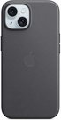 Apple защитный чехол iPhone 15 FineWoven MagSafe, черный