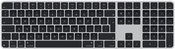 Apple Magic Keyboard with Touch ID and Numeric Keypad for Mac models with Apple silicon - International English - Black Keys