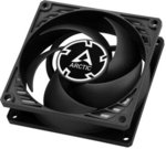 ARCTIC P8 PWM PST korpuso ventiliatorius, 4-pin, 80mm, juodas