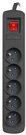 Armac Listwa zasilajaca R5 3m 5x230v czarnaR5/30/C