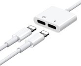 Audio Adapter Dual Lightning Joyroom S-Y104 (white)