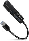 AXAGON Hub HMA-GL3A 3x USB-A + GLAN, USB3.2 Gen 1, metal, 20cm USB-A cable