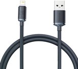 Baseus Crystal Shine cable USB to Lightning, 2.4A, 1.2m (black)
