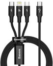 Baseus Rapid Series 3-in-1 1.5 m 20W USB-C to Lightning