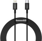Baseus Superior Series Cable USB-C to iP, 20W, PD, 2m (black)