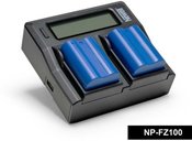 Newell Supracell Set 1x DC-LCD 2x SupraCell Protect NP-FZ100 battery for Sony