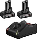 Bosch 2x 6.0Ah, GAL 12V-40 Rechargeable Battery