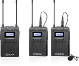 BOYA BY-WM8 Pro-K2 dviejų kanalų bevieliai mikrofonai