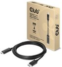 CABLE DP TO HDMI 3M/M/M CAC-1087 CLUB3D