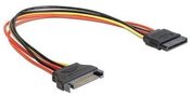 CABLE POWER EXTENSION SATA/0.3M CC-SATAMF-01 GEMBIRD