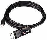 CABLE USB-C TO DP 1.8M/M/M CAC-1557 CLUB3D