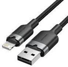 CABLE USB2.0 TO LIGHTNING/1M BLACK LANBF VENTION