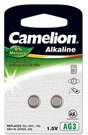 Camelion AG3/LR41/LR736/392, Alkaline Buttoncell, 2 pc(s)